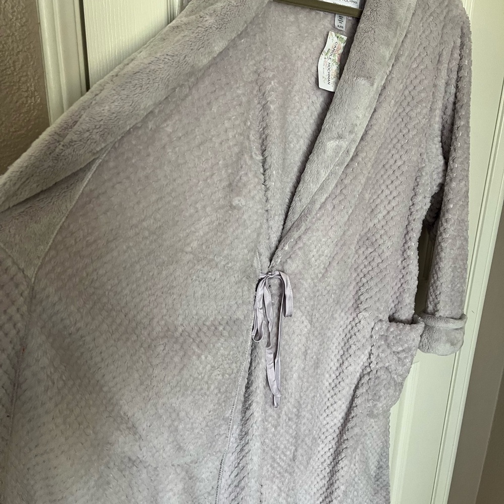 Midnight by Carole Hochman Soft Purple Bathrobe NEW WITH TAGS - Picture 4 of 7